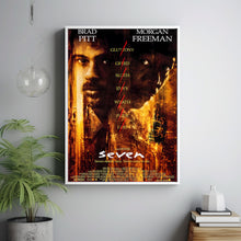 Se7en (1995) Poster Art Print Movie Posters Gift for Movie lovers 1