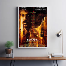 Se7en (1995) Poster Art Print Movie Posters Gift for Movie lovers 1