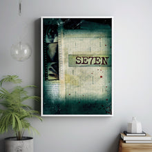 Se7en (1995) Poster Art Print Movie Posters Gift for Movie lovers 2