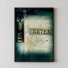 Se7en (1995) Poster Art Print Movie Posters Gift for Movie lovers 2
