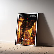 Se7en, Movie Poster, Wall Art Prints, Canvas Material Gift, High quality Canvas print, Home Decor, Keepsake 1689566606