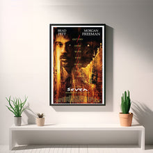Se7en, Movie Poster, Wall Art Prints, Canvas Material Gift, High quality Canvas print, Home Decor, Keepsake 1689566606