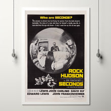 Seconds Movie Poster Print, Canvas Wall Art, Room Decor, Movie Art