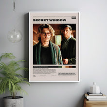 Secret Window, David Koepp, Minimalist Movie Poster,Room Decor