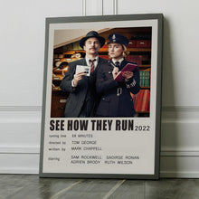 See How They Run (2022) Movie Poster Canvas Poster Minimalist Poster Art Print Gifts for Lover Mural Painting Home Decoration 1777462727