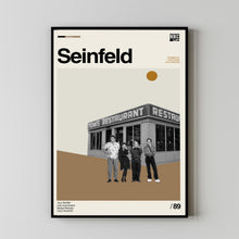 Seinfeld Film, Seinfeld Vintage, Minimalist Art, High Quality, Custom Print, Cityscape Poster, Illustration Art, Modern Vintage