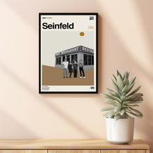 Seinfeld Film, Seinfeld Vintage, Minimalist Art, High Quality, Custom Print, Cityscape Poster, Illustration Art, Modern Vintage