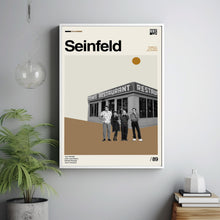 Seinfeld Film, Seinfeld Vintage, Minimalist Art, High Quality, Custom Print, Cityscape Poster, Illustration Art, Modern Vintage