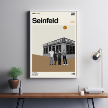 Seinfeld Film, Seinfeld Vintage, Minimalist Art, High Quality, Custom Print, Cityscape Poster, Illustration Art, Modern Vintage