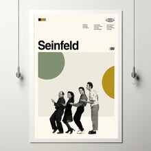 Seinfeld Movie Poster, Seinfeld Retro, Vintage Poster, Minimalist Art, Midcentury Art, High Quality, Movie Poster, Home Decor, Gifts Men