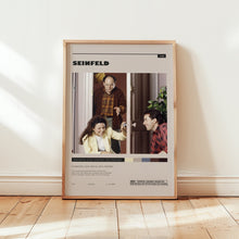 Seinfeld Poster, Jerry Seinfeld Wall Art, Minimalist Wall Decor, Digital Download, Mid Century Portrait, Tv Series Gift 1749189825