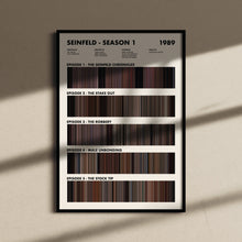 Seinfeld TV Series Barcode Print, Seinfeld Print, Seinfeld Poster, Seinfeld Wall Art, Seinfeld Art Print, Seinfeld Frames, Jerry Seinfeld 1708828090