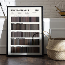 Seinfeld TV Series Barcode Print, Seinfeld Print, Seinfeld Poster, Seinfeld Wall Art, Seinfeld Art Print, Seinfeld Frames, Jerry Seinfeld 1708828090