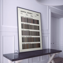 Seinfeld TV Series Barcode Print, Seinfeld Print, Seinfeld Poster, Seinfeld Wall Art, Seinfeld Art Print, Seinfeld Frames, Jerry Seinfeld 1708828090