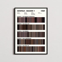 Seinfeld TV Series Barcode Print, Seinfeld Print, Seinfeld Poster, Seinfeld Wall Art, Seinfeld Art Print, Seinfeld Frames, Jerry Seinfeld 1708828090