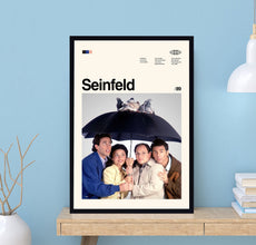 Seinfeld Tv Series Poster, Seinfeld Poster, Movie Poster, Vintage Poster, Modern Poster, Midcentury Poster, Film Poster, Wall Decor 1721711346