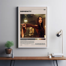 Serenity Poster, Emma Thompson, Minimalist Movie Poster