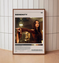 Serenity Poster, Emma Thompson, Minimalist Movie Poster
