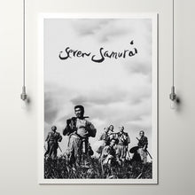 Seven Samurai (1954) Poster Art Print Movie Posters Gift for Movie lovers 1