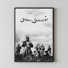 Seven Samurai (1954) Poster Art Print Movie Posters Gift for Movie lovers 1