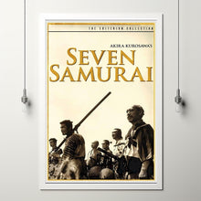 Seven Samurai (1954) Poster Art Print Movie Posters Gift for Movie lovers 4