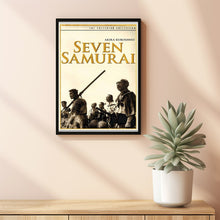 Seven Samurai (1954) Poster Art Print Movie Posters Gift for Movie lovers 4