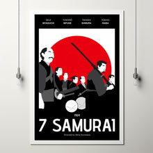 Seven Samurai (1954) Poster Art Print Movie Posters Gift for Movie lovers 8