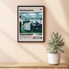 Severance Poster, Dan Erickson, Minimalist Tv Series, Vintage Retro Art Print