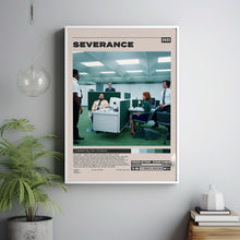 Severance Poster, Dan Erickson, Minimalist Tv Series, Vintage Retro Art Print