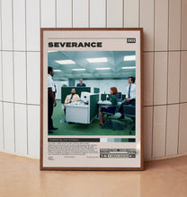 Severance Poster, Dan Erickson, Minimalist Tv Series, Vintage Retro Art Print