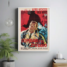 Shadow Of A Doubt Movie Poster Print, Canvas Wall Art, Room Decor, Movie Art