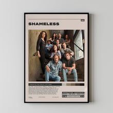 Shameless Poster, Emmy Rossum, Minimalist Tv Series, Vintage Retro Art Print