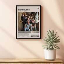 Shameless Poster, Emmy Rossum, Minimalist Tv Series, Vintage Retro Art Print