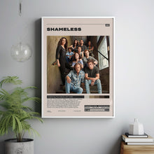 Shameless Poster, Emmy Rossum, Minimalist Tv Series, Vintage Retro Art Print