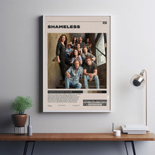 Shameless Poster, Emmy Rossum, Minimalist Tv Series, Vintage Retro Art Print