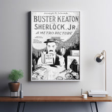 Sherlock Jr. 1924 Poster Art Print Movie Posters Gift for Movie lovers 2