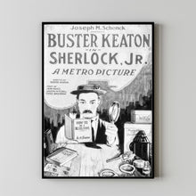 Sherlock Jr. 1924 Poster Art Print Movie Posters Gift for Movie lovers 2