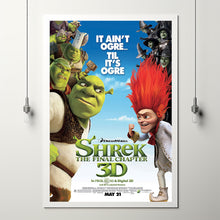 Shrek Movie Poster 2023 FilmRoom Decor Wall ArtPoster GiftCanvas prints 4