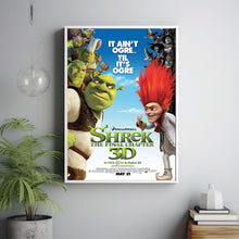 Shrek Movie Poster 2023 FilmRoom Decor Wall ArtPoster GiftCanvas prints 4