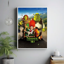Shrek Movie Poster 2023 FilmRoom Decor Wall ArtPoster GiftCanvas prints 5