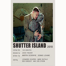 Shutter Island (2010) Movie Poster Canvas Poster Minimalist Poster Art Print Gifts for Lover Mural Painting Home Decoration 1777462885