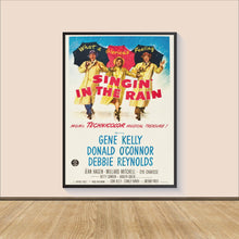 Singin' in the Rain Movie Poster Print, Canvas Wall Art, Room Decor, Movie Art, Gifts for HimHer, Wall Art Print, Art Poster For Gift 1571528043