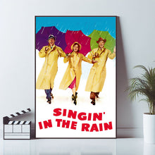 Singin' in the Rain Movie Poster, Wall Art Prints, Canvas Material Gift, High quality Canvas print, Home Decor, Keepsake 1690087134