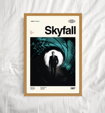 SkyFall 007 Poster, SkyFall  Movie Poster, Sam Mendes, Movie Poster, Vintage Poster, Modern Art, Midcentury Poster, Wall Decor 1721721522