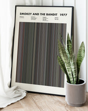 Smokey And The Bandit Movie Barcode Print, Smokey And The Bandit Print, Smokey And The Bandit Poster, Smokey And The Bandit Wall Art 1627731400