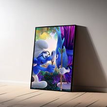 Smurfs The Lost Village, Movie Poster, Wall Art Prints, Art Poster, Canvas Material Gift, Keepsake, Home Decor, Live Room Wall Art 1597285703