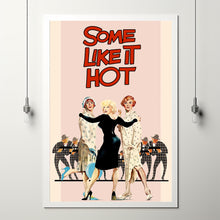 Some Like It Hot (1959) Poster Art Print Movie Posters Gift for Movie lovers 1