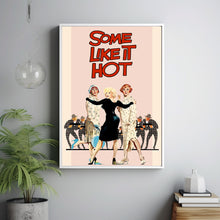 Some Like It Hot (1959) Poster Art Print Movie Posters Gift for Movie lovers 1