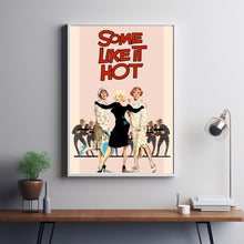 Some Like It Hot (1959) Poster Art Print Movie Posters Gift for Movie lovers 1