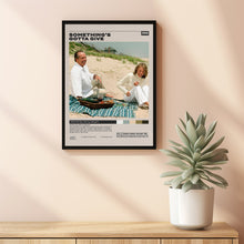 Something's Gotta Give, Nancy Meyers, Minimalist Movie Poster, Vintage Retro Art